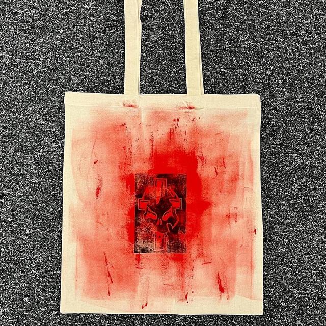 Handmade Women's Tote bags - Red on Productcaster.