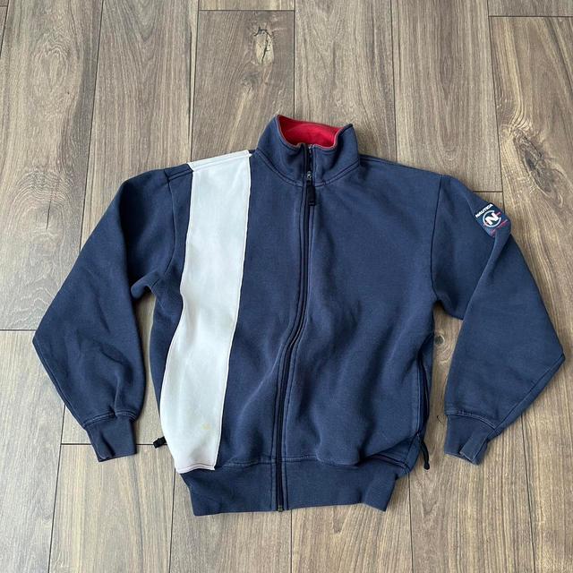 Nautica Men's Sweatshirt - Navy/White - S on Productcaster.