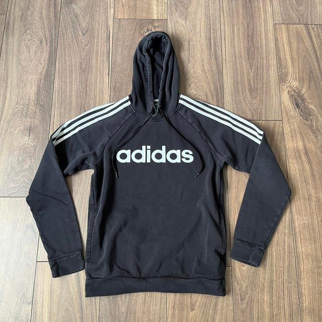 Adidas Men's Hoodie - Black - S on Productcaster.