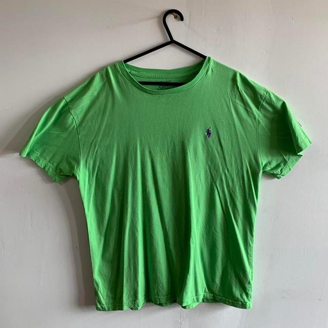 Polo Ralph Lauren Men's Polo shirt - Green - M on Productcaster.