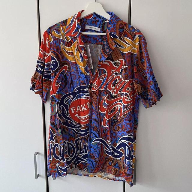 Urban Outfitters Men's Shirt - Multi - XS on Productcaster.