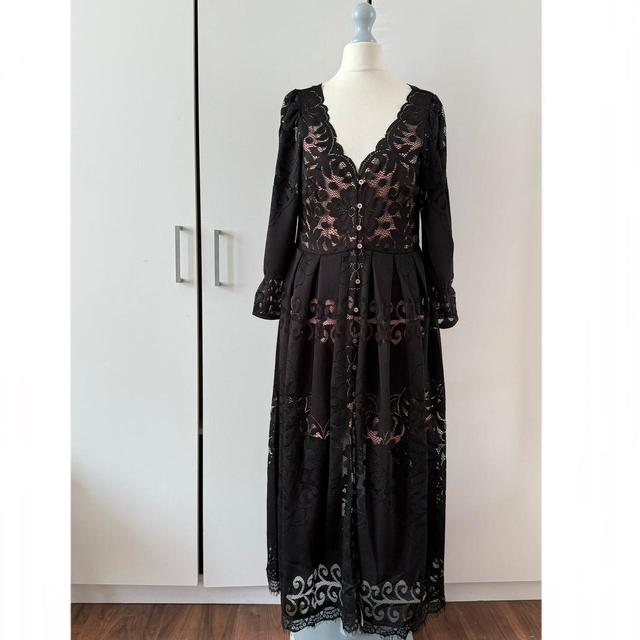 Free People Women's A-line Dress - Black - S on Productcaster.