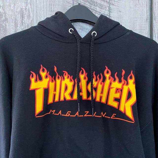 Thrasher Women's Hoodie - Black - 12 on Productcaster.