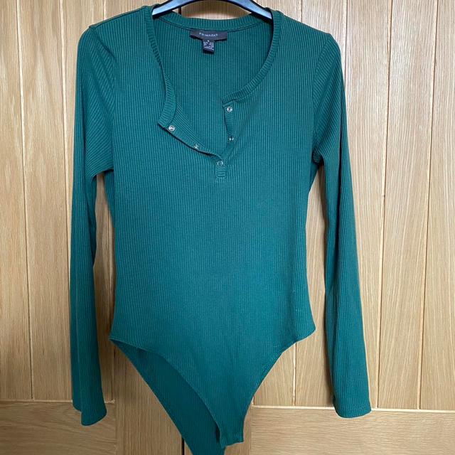 Primark Women's Bodysuit - Green - L on Productcaster.