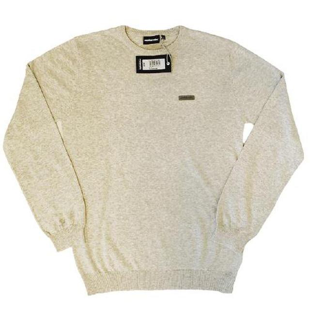 Designer Men's Jumper - Cream - M on Productcaster.