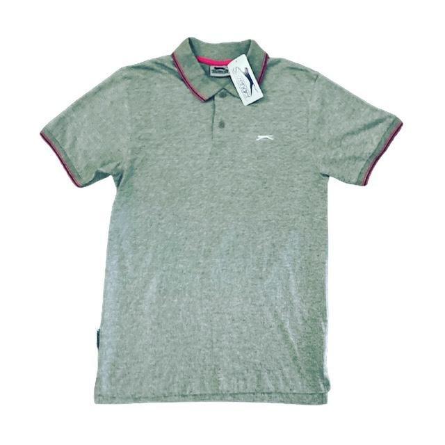 Slazenger Men's Polo shirt - Grey - XL on Productcaster.