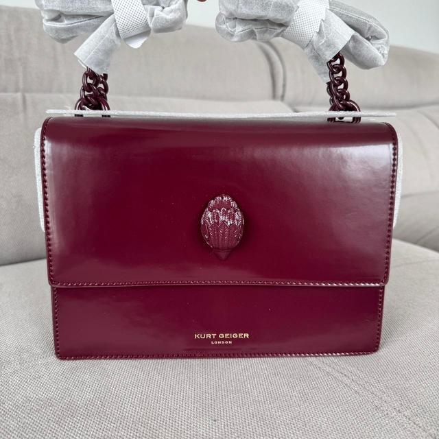 Kurt Geiger Women's Crossbody bags - Burgundy on Productcaster.