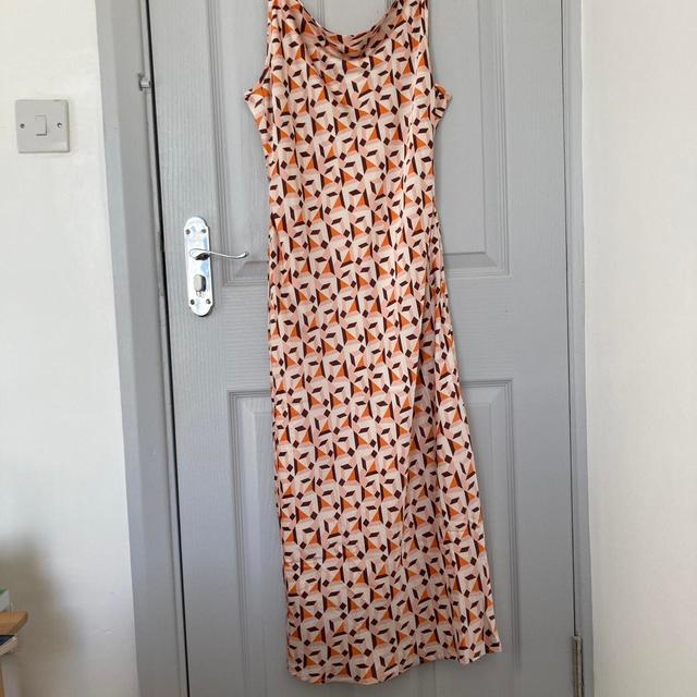 Women's Slip Dress - Orange - 12 on Productcaster.