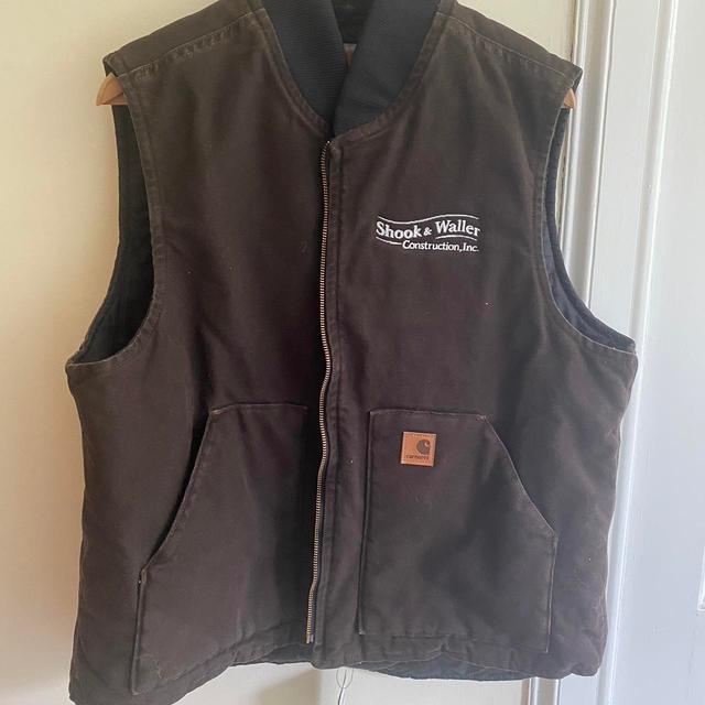 Carhartt Men's Gilet - Brown - L on Productcaster.