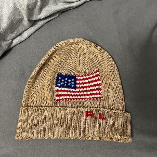 Ralph Lauren Women's Beanies - Tan/Cream on Productcaster.