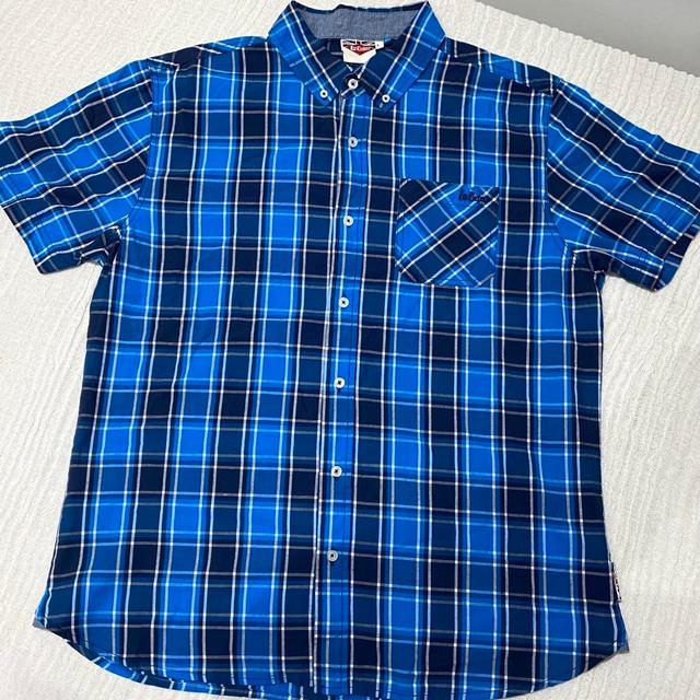 Lee Men's Shirt - Blue - L on Productcaster.