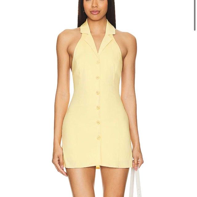 Women's Shirt Dress - Yellow - 6 on Productcaster.