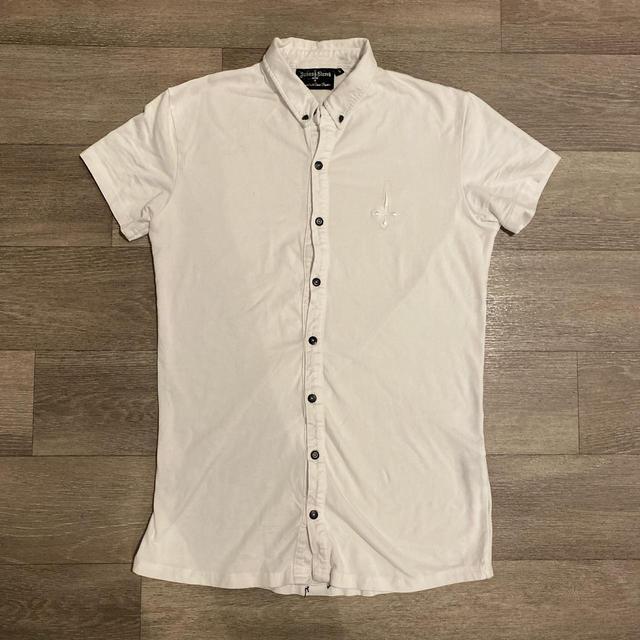 Preloved Women's Shirt - White - S on Productcaster.