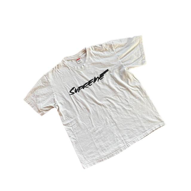 Supreme Men's T-shirt - White/Black - M on Productcaster.