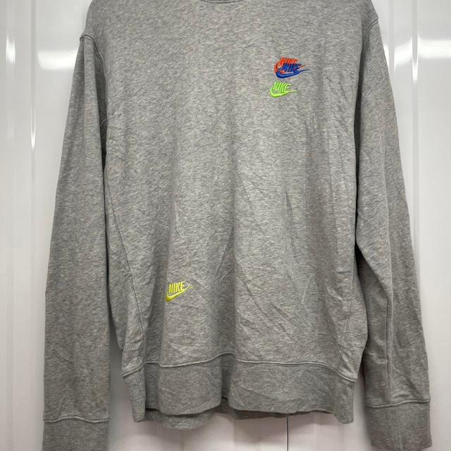 Nike Men's Sweatshirt - Grey - L on Productcaster.