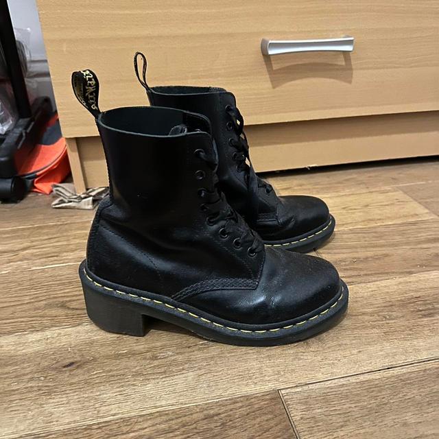 Dr. Martens Women's Platform Boots - Black - UK 5.5 on Productcaster.