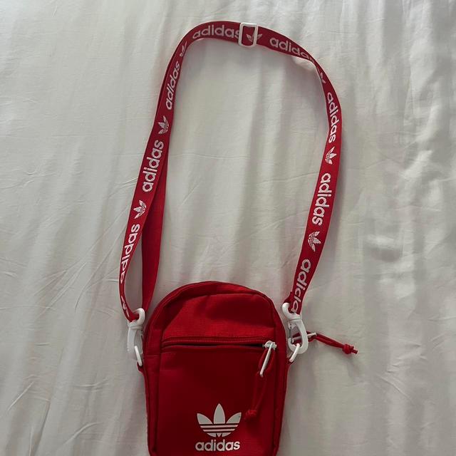 Adidas Men's Shoulder bags - Red on Productcaster.