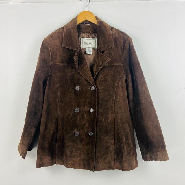 Women's Blazer Jacket - Brown - UK 16 on Productcaster.