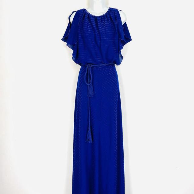 Women's Maxi Dress - Blue - 10 on Productcaster.