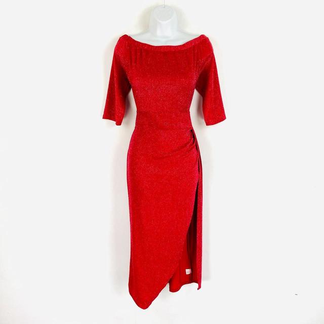 Women's Midi Dress - Red - 16 on Productcaster.