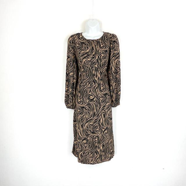 George Women's Midi Dress - Black/Tan - 12 on Productcaster.