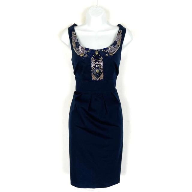 Women's Midi Dress - Navy - 14 on Productcaster.