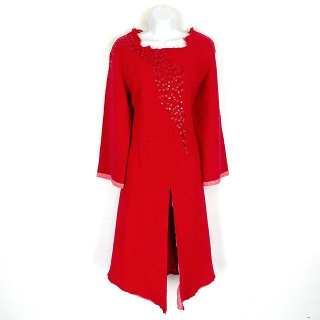 Women's Midi Dress - Red - 18 on Productcaster.