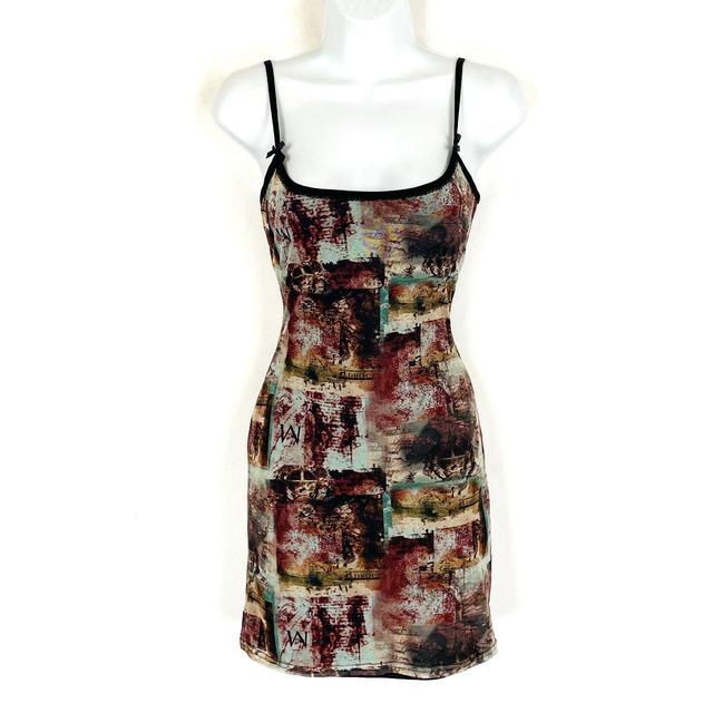 PrettyLittleThing Women's Mini Dress - Multi - 10 on Productcaster.