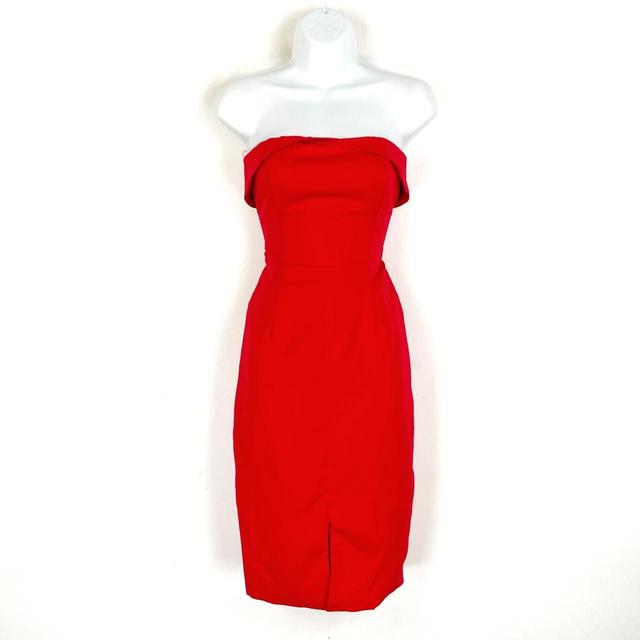 Lavish Alice Women's Midi Dress - Red - 8 on Productcaster.