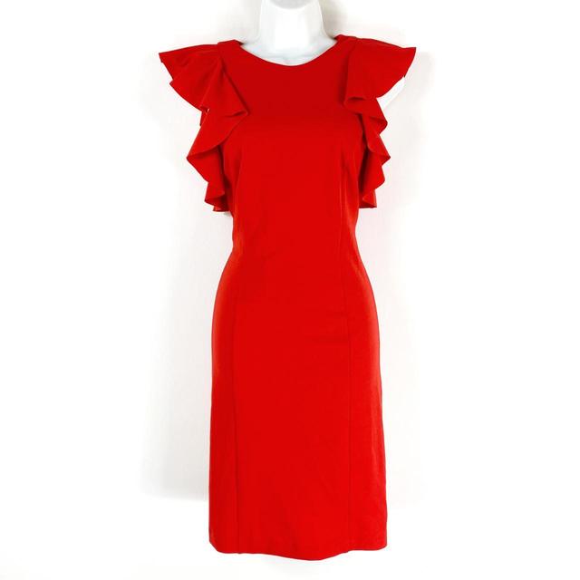 Roman Women's Midi Dress - Red - 12 on Productcaster.