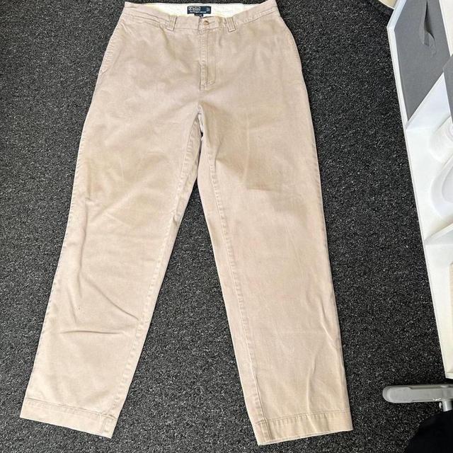 Polo Ralph Lauren Men's Chino Trousers - Tan/Cream - 34" on Productcaster.