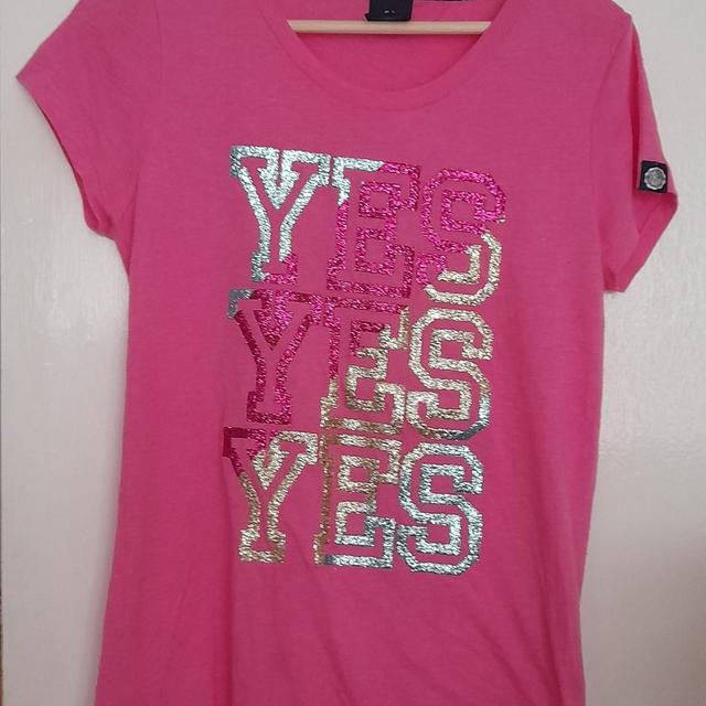 Victoria's Secret PINK Women's T-shirt - Pink - 14 on Productcaster.