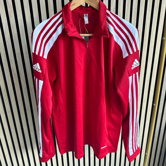 Adidas Men's Sweatshirt - Red - XXL on Productcaster.