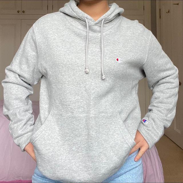 Champion Women's Hoodie - Grey - XS on Productcaster.