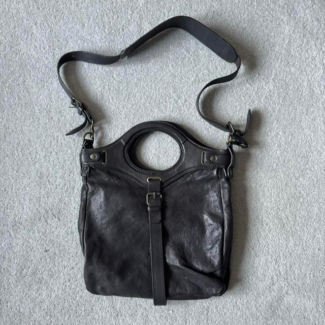 Theory Women's Leather Bag - Black on Productcaster.