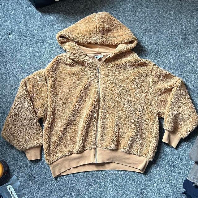 Topshop Women's Hoodie - Tan - 12 on Productcaster.