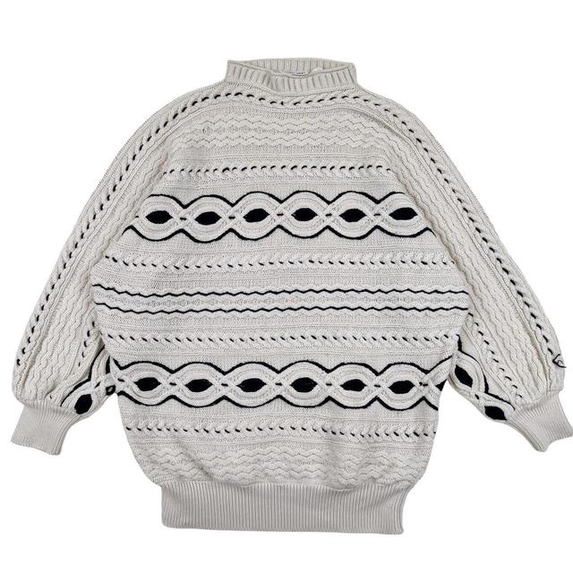 Gianfranco Ferre Men's Jumper - Cream - XL on Productcaster.