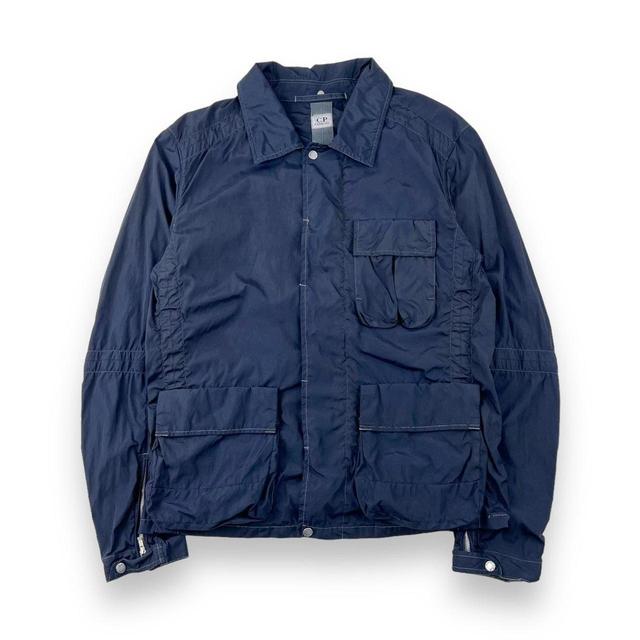 CP Company Men's Jacket - Navy - L on Productcaster.