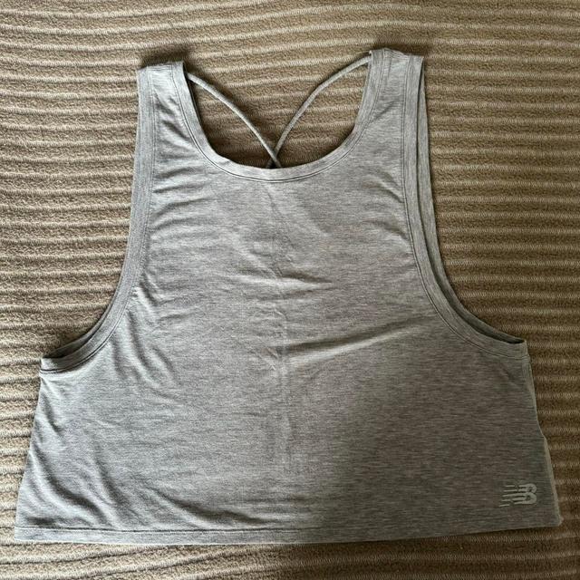 New Balance Women's Vest - Grey - M on Productcaster.