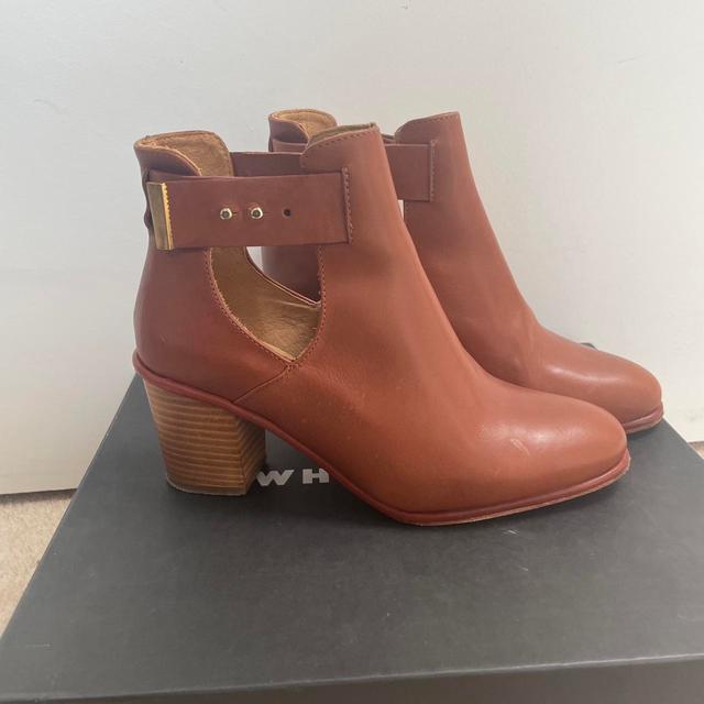 Whistles Women's Ankle Boots - Brown - UK 4 on Productcaster.