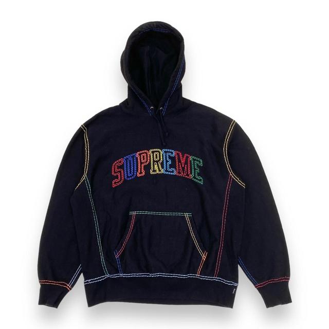 Supreme Men's Hoodie - Black - L on Productcaster.