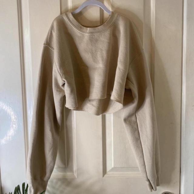 PrettyLittleThing Women's Jumper - Cream/Tan - S on Productcaster.