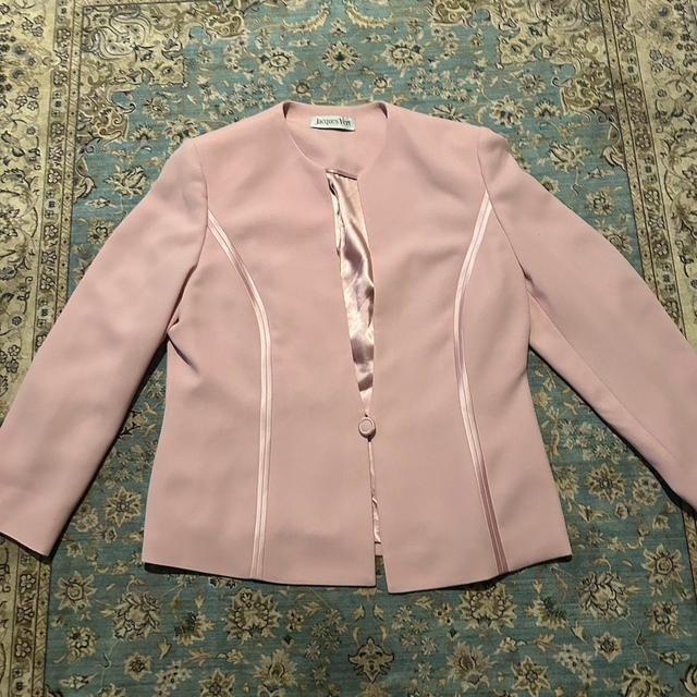 Jacques Vert Women's Tailored jacket - Pink - UK 14 on Productcaster.