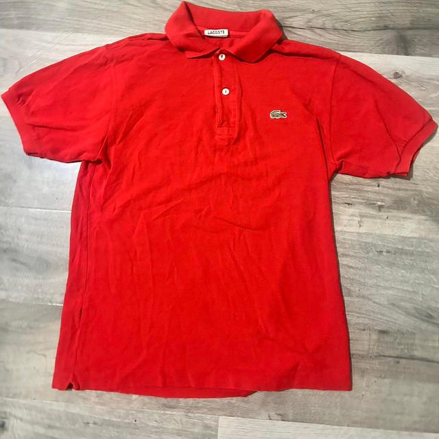 Lacoste Men's Polo shirt - Red - S on Productcaster.