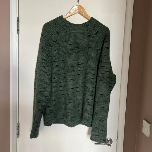 Weekday Men's Jumper - Green - L on Productcaster.