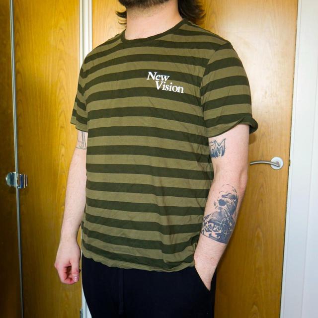 New Look Men's T-shirt - Green/Khaki - XL on Productcaster.