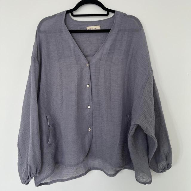 Women's Shirt - Purple/Silver - One size on Productcaster.