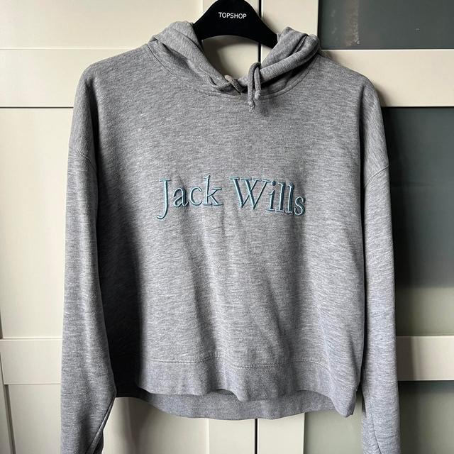 Jack Wills Women's Hoodie - Grey - 10 on Productcaster.