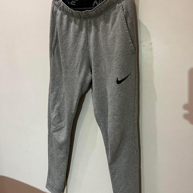 Nike Men's Sweatpants - Grey - S on Productcaster.