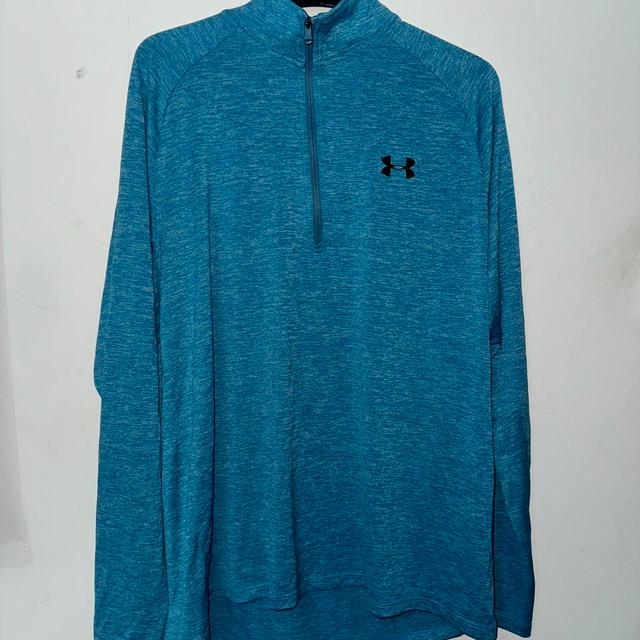 Under Armour Men's Sweatshirt - Blue - L on Productcaster.